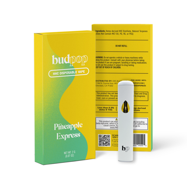 Buy Budpop HHC Disposable Vape in Texas