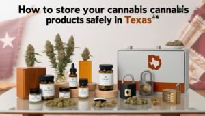 How to Store Your Cannabis Products Safely in Texas